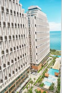 Ein allgemeiner Meerblick oder ein Meerblick von des Resorts aus
