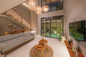 Televisi dan/atau pusat hiburan di Sulu Villas - Seminyak