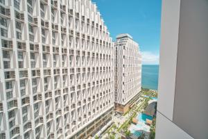 Das Gebäude in dem sich das Resort befindet
