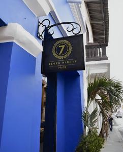 Certifikát, hodnocení, plakát nebo jiný dokument vystavený v ubytování Seven Nights Hostel Cartagena