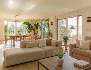 Posedenie v ubytovaní Areitio etxea - casa con jardin