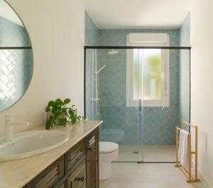 Kúpeľňa v ubytovaní Areitio etxea - casa con jardin