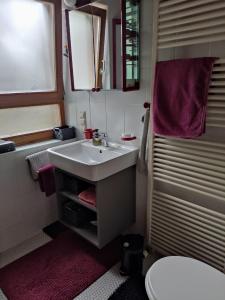 Koupelna v ubytování Ferienwohnung Annabelle