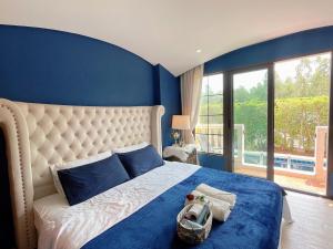 Postel nebo postele na pokoji v ubytování Venetian Signature Condo Pattaya + 126 fotografií