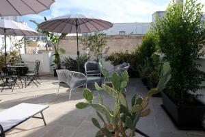 Patio nebo venkovní prostory v ubytování Palazzo Matilde