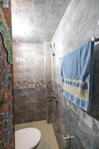 Koupelna v ubytování Dar Amazigh