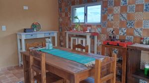 Kuchyň nebo kuchyňský kout v ubytování Hostal El Portillo