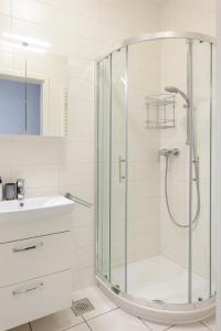 Koupelna v ubytování HAY Apartment Bled