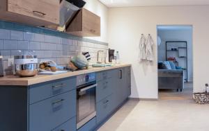 Kuchyň nebo kuchyňský kout v ubytování Ferienwohnungen in Wald und Flur - Wohnung Wald