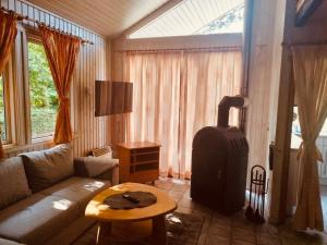 Khu vực ghế ngồi tại Komfort-Ferienhaus Sonnental #50