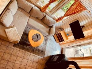 Khu vực ghế ngồi tại Komfort-Ferienhaus Sonnental #50