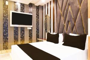 Postel nebo postele na pokoji v ubytování Super Hotel O HAVEN INN