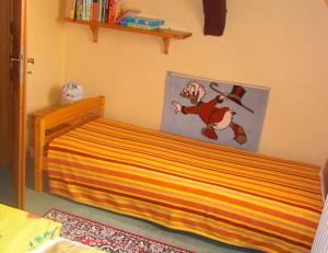 Una cama o camas en una habitación de Wohnung in Ulrichshusen 9 fotos más