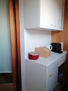 Kuhinja oz. manjša kuhinja v nastanitvi Ferienwohnung in Schwarzach Vorarlberg