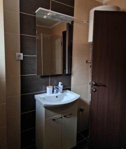 Koupelna v ubytování Apartmani NN