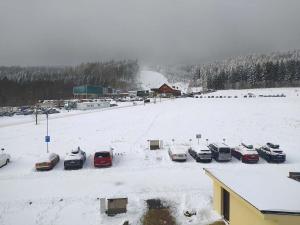 Apartmán JUZION skiareál Bukova hora v zimě