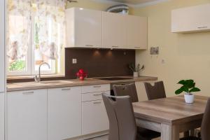 Kuchyň nebo kuchyňský kout v ubytování Perla Apartment - 2 min to the beach & free parking