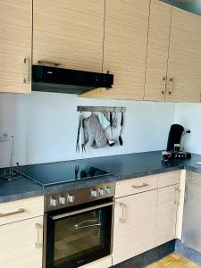 Køkken eller tekøkken på Ferienhaus Liese - Haupthaus