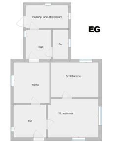 a schematic diagram of the proposed redevelopment of a building at Ferienhaus an der Nordsee für 8 Gäste in Wöhrden