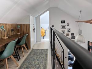 Χώρος καθιστικού στο Casa Flor do Monte