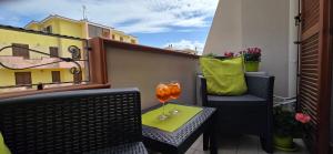 Balkón alebo terasa v ubytovaní Casa Rosy - Stanza privata con bagno esclusivo e parcheggio gratuito