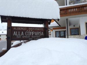 Albergo Alla Comparsa v zimě