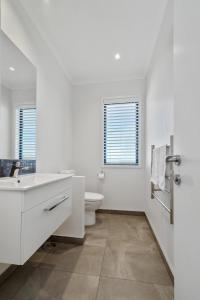 Koupelna v ubytování The Lookout