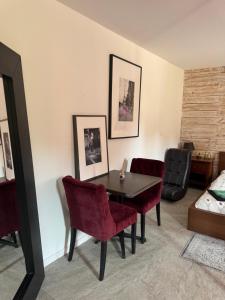 Χώρος καθιστικού στο Chambre Master Parisienne