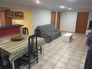 Posezení v ubytování Chalet con piscina LUA HOME