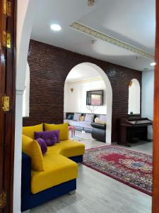 Posezení v ubytování Riad Tayssir 4 Suites