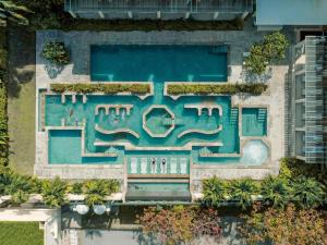 The Terrace Club Wellness Thalasso At Busena内部或周边的泳池