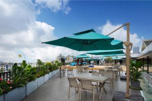 Un balcón o terraza de m designer hotel
