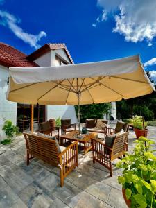 Kawasan patio atau luaran di Rezydencja Osiek