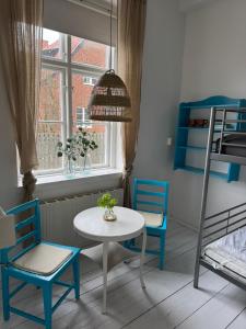 Voodi või voodid majutusasutuse STF Landskrona Hostel toas