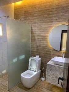 Koupelna v ubytování Centurion Aparthotel