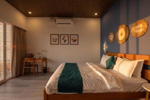 Katil atau katil-katil dalam bilik di Royal Touch Beach Huts