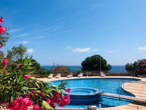 Bazén v ubytování Évasion Corse - T2 Vue Mer, Piscine & Plage nebo v jeho okolí