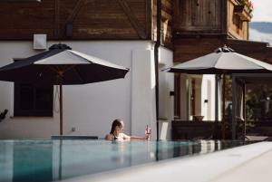 Πισίνα στο ή κοντά στο Boutique Hotel Das Rivus