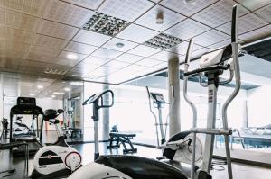 Fitness centrum a/nebo fitness zařízení v ubytování HG Alto Aragón