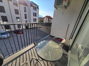 A balcony or terrace at Apartman Nikolić
