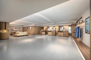Η κουζίνα ή μικρή κουζίνα στο Atour Hotel Chengdu Jinniu Wanda North Railway Station