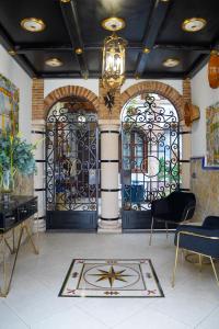 منطقة جلوس في Hotel Boutique Casa Veracruz