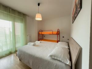 Katil atau katil-katil dalam bilik di Il Borgo a Bergamo 13