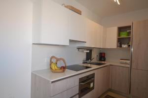 Kuchnia lub aneks kuchenny w obiekcie Apartman Viola Vižula