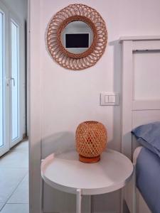 Postel nebo postele na pokoji v ubytování Casa del mare