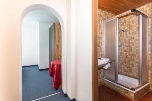 Koupelna v ubytování Ferienhaus Alpenrose