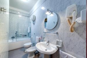 Koupelna v ubytování Hotel Barsotti