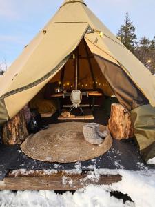 Fotografie z fotogalerie ubytování Tipi Mountain Camp v destinaci Sorsele