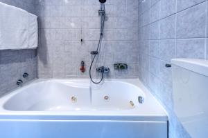 Koupelna v ubytování Hotel Barsotti