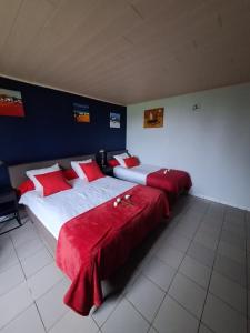Postel nebo postele na pokoji v ubytování B&B De Linde